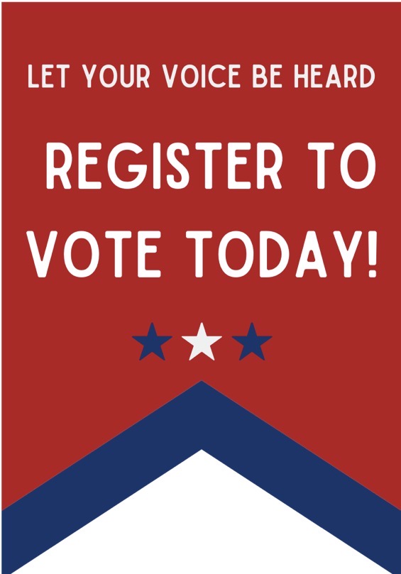 Your voice counts! Come by to register to vote at Under Carrey's Care, 14419 S. Atlantic Avenue, Riverdale, IL. For more info, call 708-841-2273. Hope to see you soon!